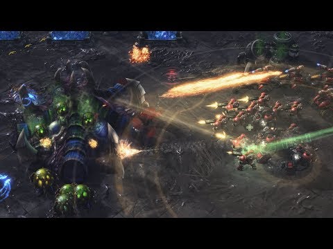 Cure (T) v Reynor (Z) on Lost and Found  - StarCraft2 - Legacy of the Void 2019