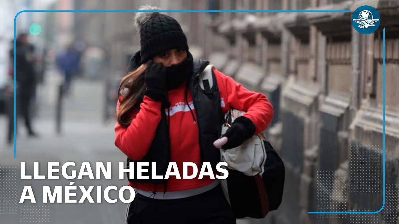 México padecerá temperaturas de -10 grados