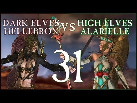 LIONHEART'S LAMBO - Hellebron vs Alarielle (Head to Head) - Total War: WARHAMMER II - Ep.31!