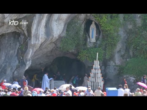 Chapelet du 5 juin 2025 à Lourdes