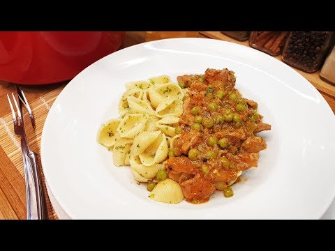 Green Pea Pork Stew / Szoky's Kitchen