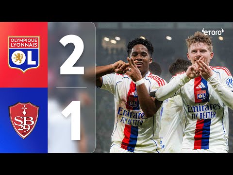 Lyon - Brest : In Endrick’s first home match, OL secures a win and moves up to 4th place in Ligue 1