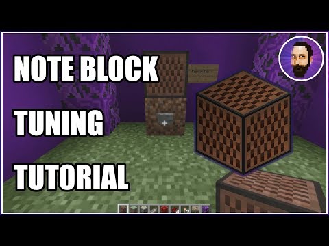 Note Block Tuning | Minecraft Note Block Tutorial Episode 2