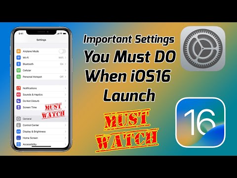 iOS 16 Setting you need to change upon launch