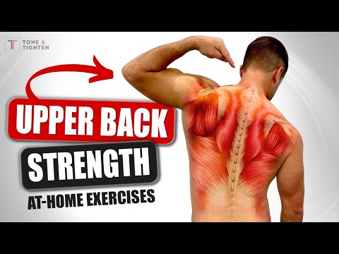 How To Strengthen Your Upper Back And Neck At Home Video