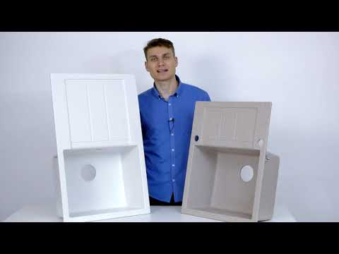 Миниатюра изображения товара Мойка кухонная Aquasanita SQT101AW (альба)