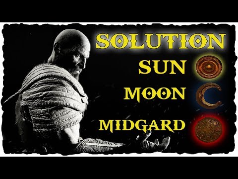 God of War Guide - Sun Moon Midgard Puzzle Guide (Tyr's Vault) / Sonne Mond Midgard