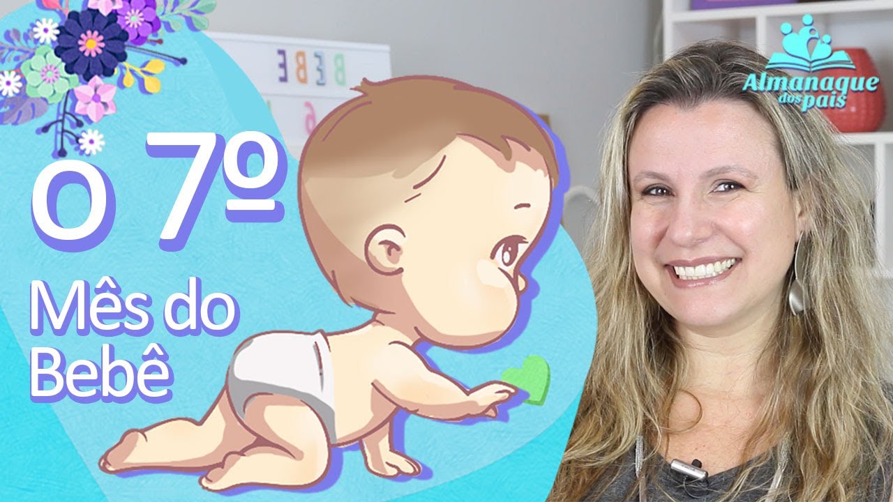 7º MÊS DO BEBÊ | Desenvolvimento do Bebê de 6 Meses | Introdução Alimentar, BLW, Vacinas e mais