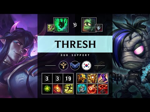 Thresh Support vs Amumu - KR Diamond Patch 25.05