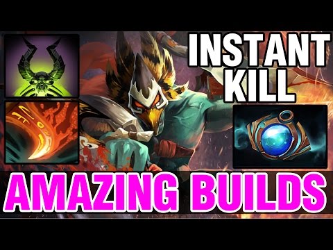 INSTANT KILL !! HUSKAR + PUGNA + AETHER LENS - Amazing Builds vol 131 - Dota 2