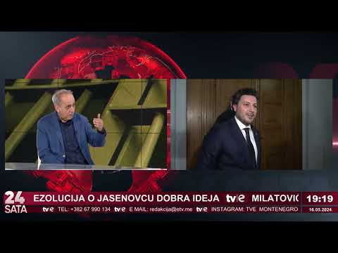 Informativna emisija: 24 sata - Draško Đuranović