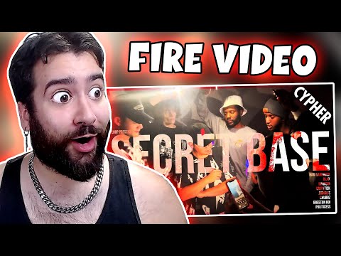 REACTION - LOOP CYPHER MUSIC VIDEO | "SECRET BASE" | Ham Sandwich, Breeton Boi, Jhbboss, Drip$tick