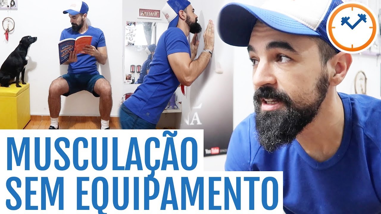 💰5 EXERCÍCIOS DE FORÇA SEM EQUIPAMENTO NENHUM (ou Musculação em Casa Grátis) Saúde na Pobreza #7 💸