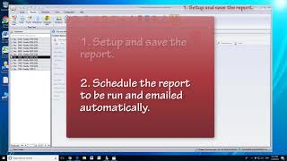 Time and Attendance for Healthcare - Schedule An Emailed Report