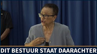 Minister Poki hoort uitdagingen NSBS aan I SUN WEB TV I