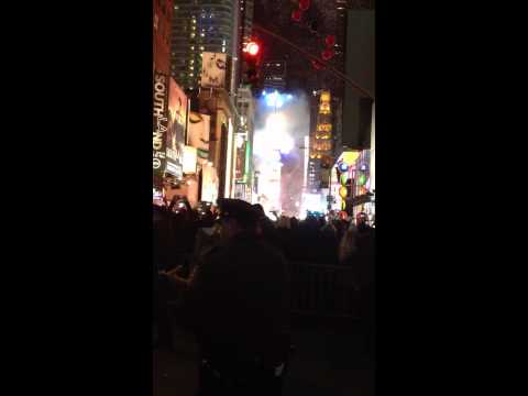 NY Times Square Countdown 2011 to 2012