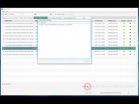 Empfohlene Artikelmerkmale je Ebay Kategorie anzeigen