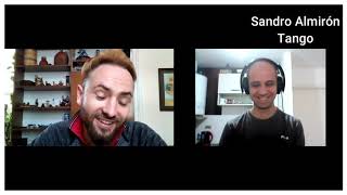 183😷Días sin MILONGA Conociendo a 👉👞Leo Barri BAILARÍN TRABAJADOR de DANZA🕺👈 con Sandro ALMIRÓN