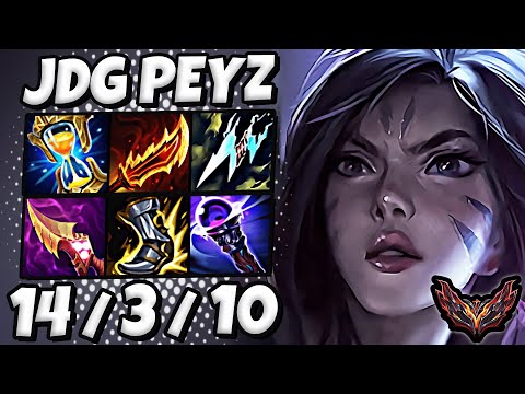 Kaisa vs Xayah ADC [ JDG Peyz ] Patch 25.5 Korea Grandmaster ✅