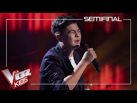 Dayron Jiménez canta 'Como el agua' | Semifinal | La Voz Kids Antena 3 2021