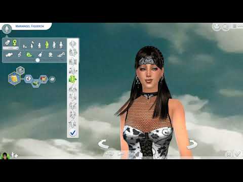 sims high detail download brunette female Mariangel Figueroa by Bonita100 Cas Video Preview