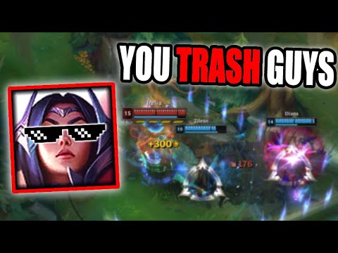 When MASTER IRELIA get LOW ELO