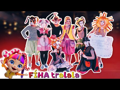 FÍHA tralala a rozprávková Družina  🏰🎶 Celý film celé predstavenie s pesničkami pre deti✨💖