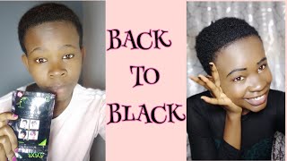How to use dexe black hair shampoo / shinny black hair in 3 minutes