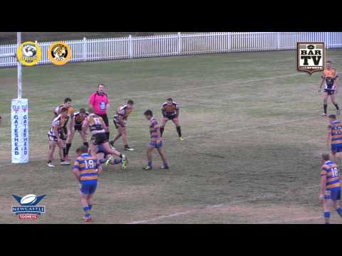 2015 Real NRL Round 13 Open Grade Highlights - Lakes v Cessnock