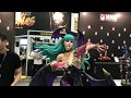 HMO Dark Stalkers Morrigan Statue First Look In STGCC 2017