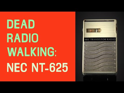 Vintage Electronics Repair: Dead NEC NT-625 transistor radio restoration