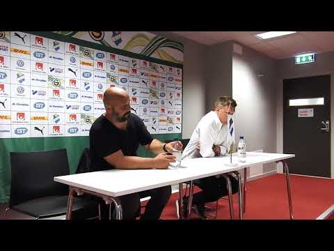 Presskonferens efter Öster - GAIS 1-3