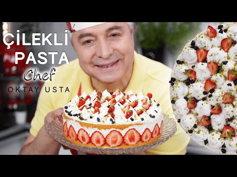 ÇİLEKLİ PASTA ❗Bir Yiyen Bir Daha İsteyecek İDDİALIYIM