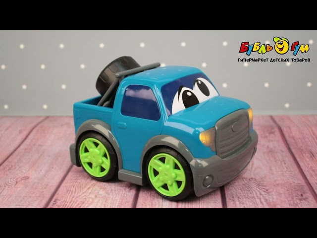 Машина Lanson Toys Kiddy GO световые звуковые эффекты голубая - видео