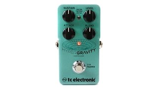 Video thumbnail for TC Electronic HyperGravity Compressor Pedal with TonePrint by Sweetwater
