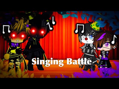 Nightmare and Goldie Vs. Ennard and Micheal Afton / Singing Battle / FNAF
