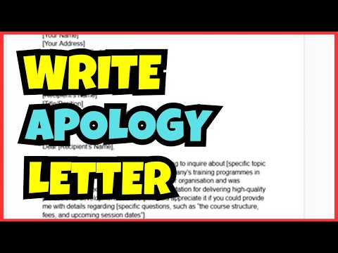 How to Write an Apology Letter | Step-by-Step Guide for 2025