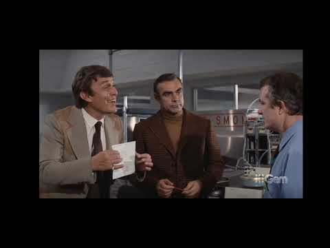 Diamonds are Forever (1971) Bond and Willard Whyte figuring out Blofeld's plan