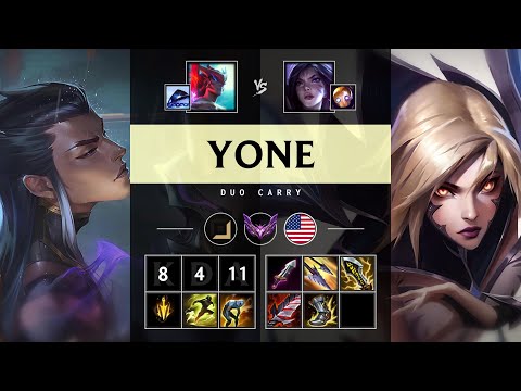 Yone ADC vs Kai'Sa - NA Master Patch 25.20