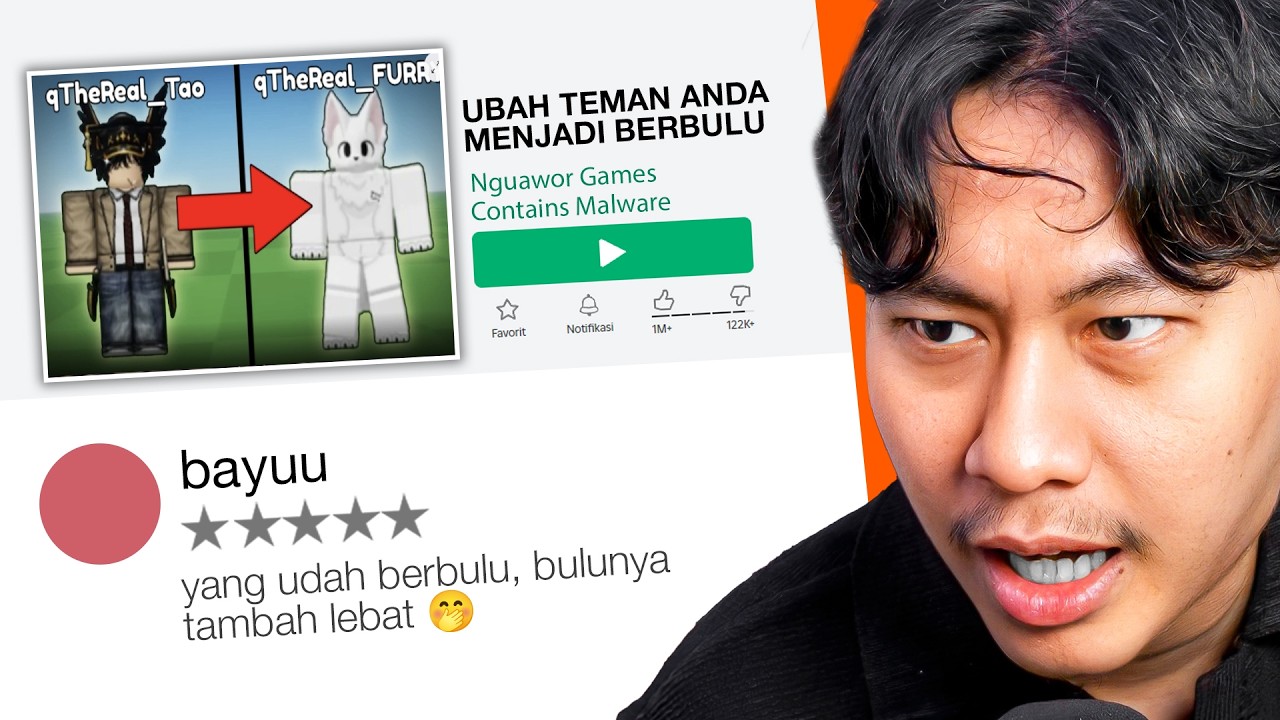 hentikan perbuluan ini mas.. 😫 - GAME NGUAWOR ROBLOX