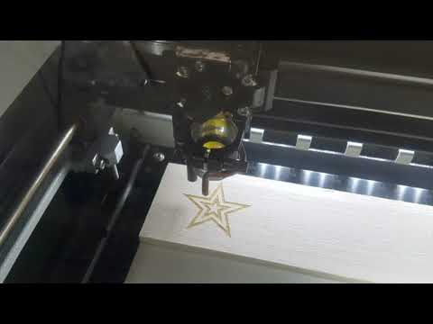 Slide 9 - Laserkaiverruskone LS100IQ CO2  30W  460x305mm+ Laserstyle  softa (video)