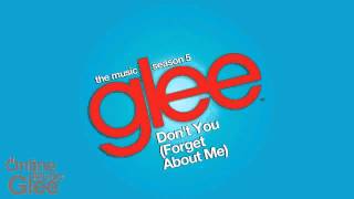 Glee - &quot;Don&#39;t You Forget About Me&quot;