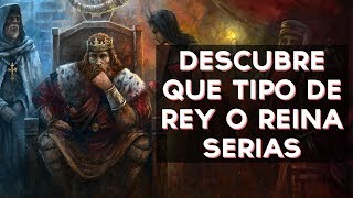 Qué tipo de Rey o de Reina serías según tu personalidad? Descubre que tipo de rey o reina serias con este divertido test! ↠↠ ¡No te olvides de suscribirte para no perderte ningún...