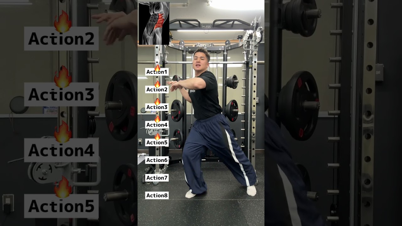 たるんだお腹を引き締めるトレーニングTraining to tighten your sagging stomach #exercise #training