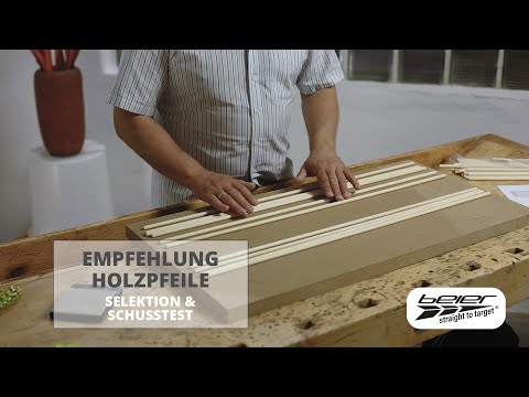 Muss es immer Carbon sein? Empfehlung für den Holzpfeil - BOGENSPORT BEIER
