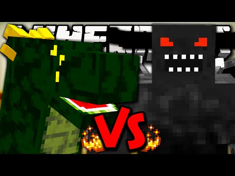 Piu - BASILISK VS BLACK DEMON - Minecraft Batalha de Mobs - Minecraft Mods