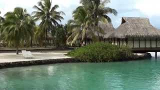 preview picture of video 'InterContinental Moore, French Polynesia - Review of a Premium Overwater Junior Suite Bungalow 608'