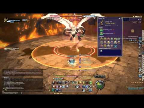FFXIV HC Solo - (MCH  4.0) PoTD Floor 110 Boss (Clear) - Angelus Demonus