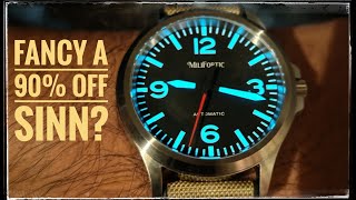 2025 AliExpress Summer Sale: Fancy a German inspired watch for USD109? Milifortic M096 preview