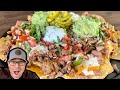 These STEAK FAJITA NACHOS Were The BEST NACHOS WE VE EVER HAD EVER Epic Griddle Nachos